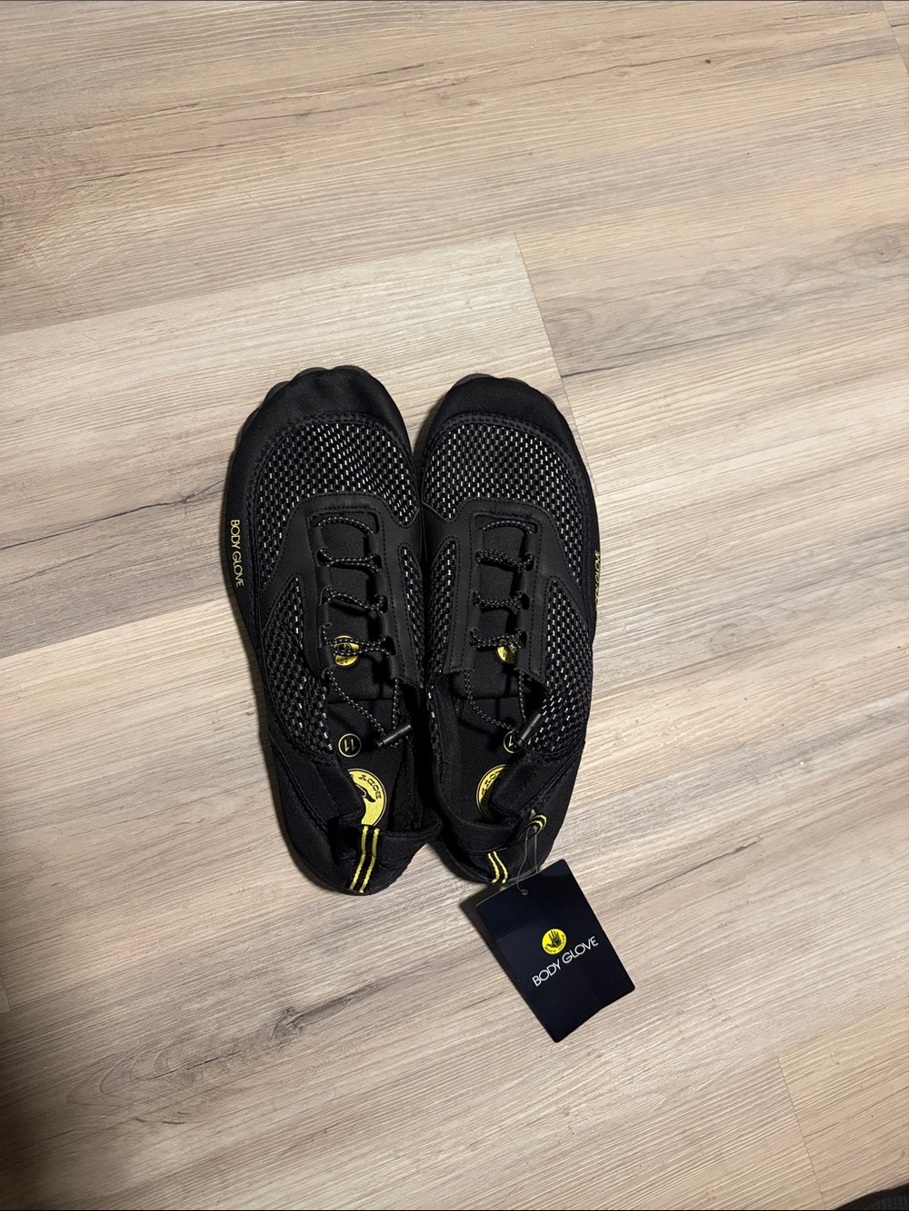 Body Glove Black and Yellow Water Shoes
